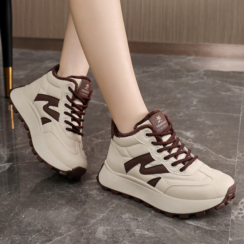 Damen Sportschuhe mit warmem Innenfutter und rutschfester Sohle Heidi Mode - Image 3