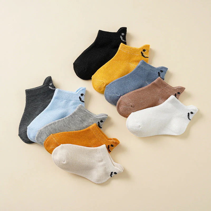 Damen Sportsocken mit Fröhlichem Smiley-Motiv Heidi-Mode - Image 2