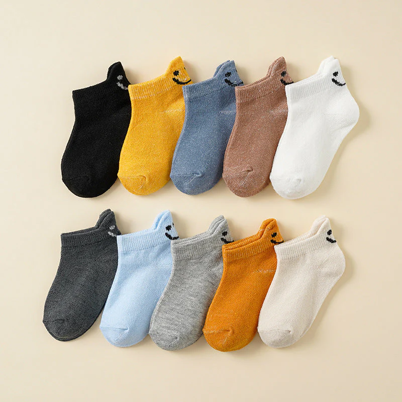 Damen Sportsocken mit Fröhlichem Smiley-Motiv Heidi-Mode - Image 6