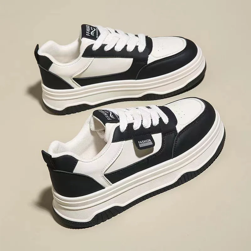 Damen Stadtliche Chunky Sneakers mit dicker Sohle und sportlichem Design Heidi Mode - Image 7