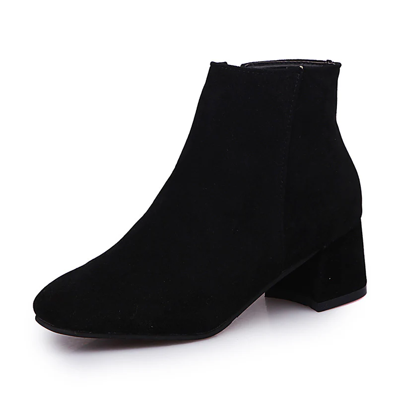 Damen Stiefeletten mit elegantem Reißverschluss und softem Obermaterial Heidi Mode - Image 5