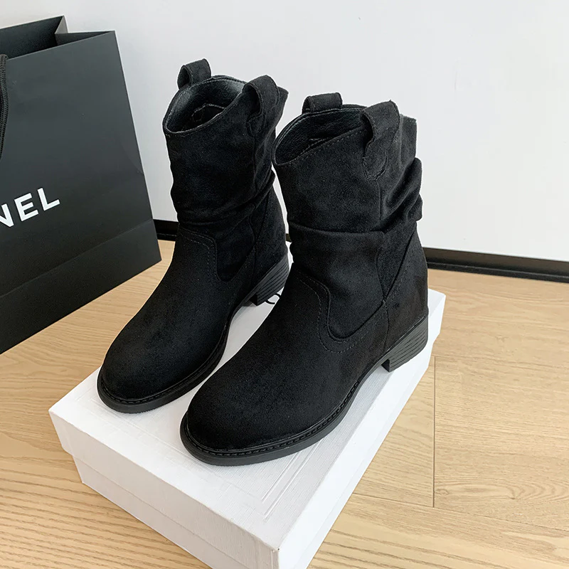 Damen Stiefeletten mit lässigem Schlupfdesign von Heidi Mode - Image 7