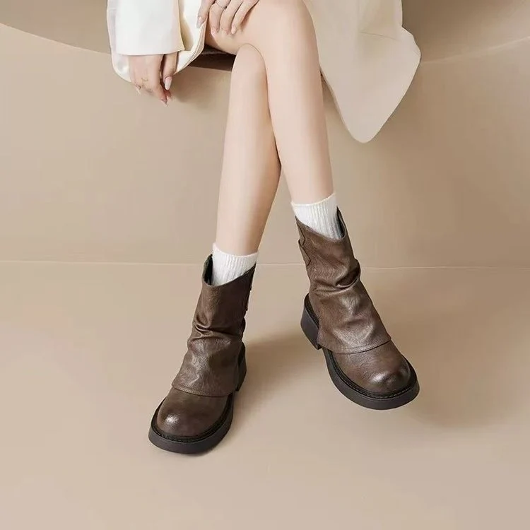 Damen Stiefeletten mit modischem Design und komfortabler Sohle Heidi Mode - Image 3