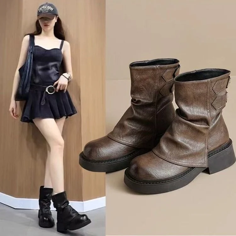 Damen Stiefeletten mit modischem Design und komfortabler Sohle Heidi Mode - Image 4