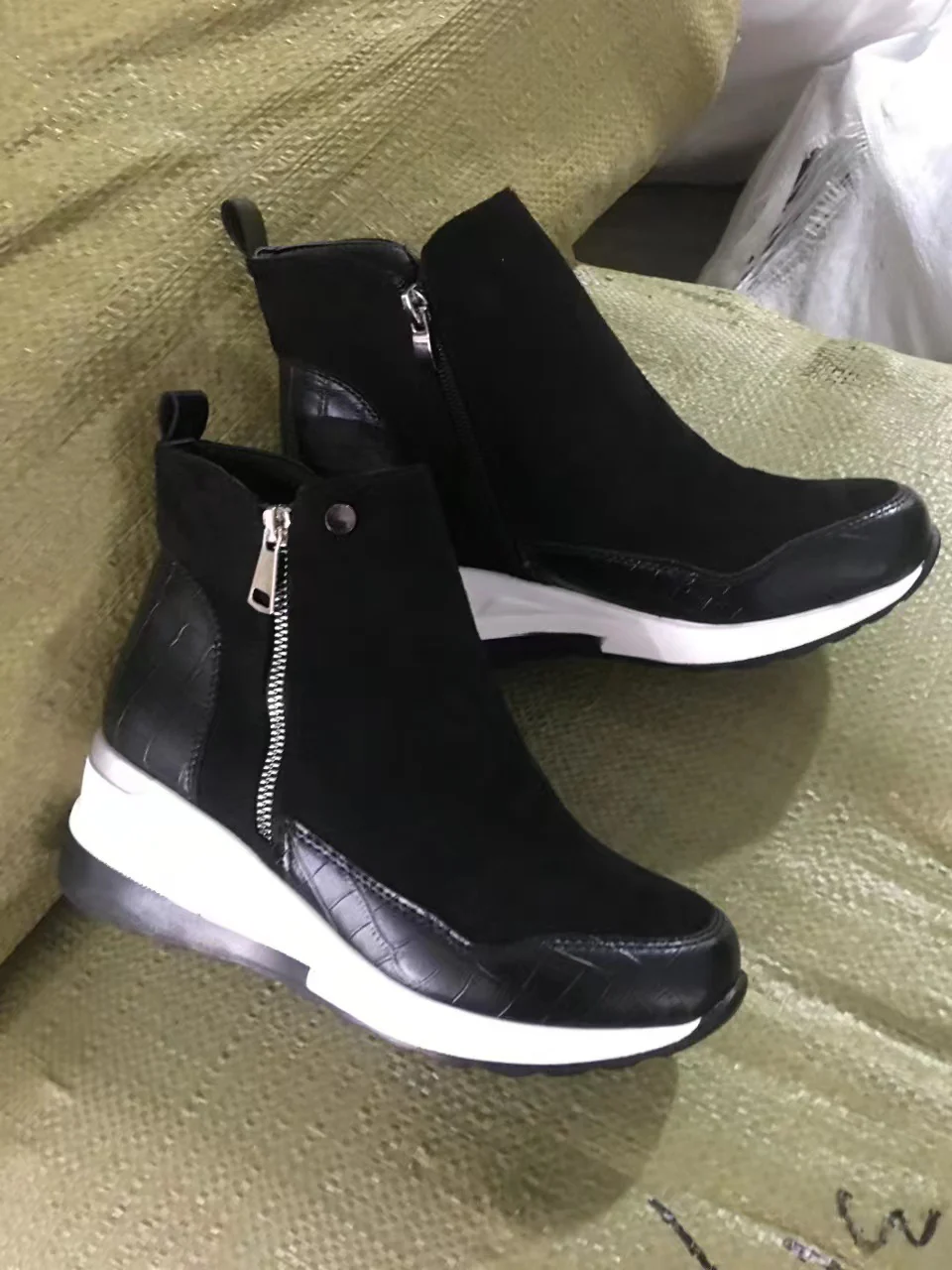 Damen Stiefeletten mit modischem Reißverschluss und eleganter Sohle Heidi Mode - Image 7