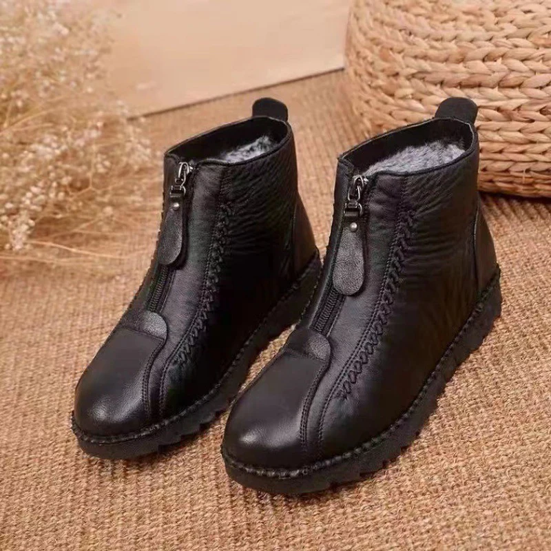 Damen Stiefeletten mit praktischem Reißverschluss und bequemer Innenausstattung Heidi Mode - Image 2