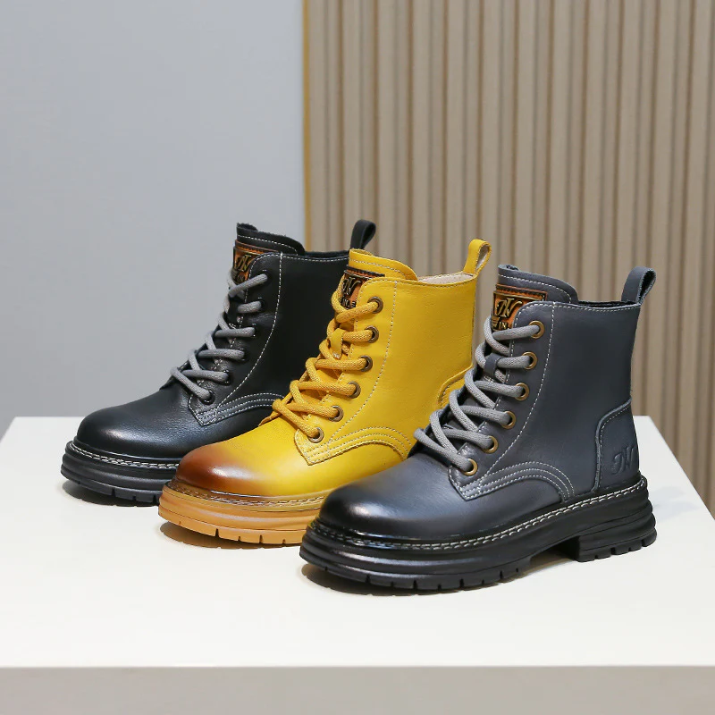Damen Stiefeletten mit robustem Sohlenprofil und ergonomischer Passform Heidi Mode