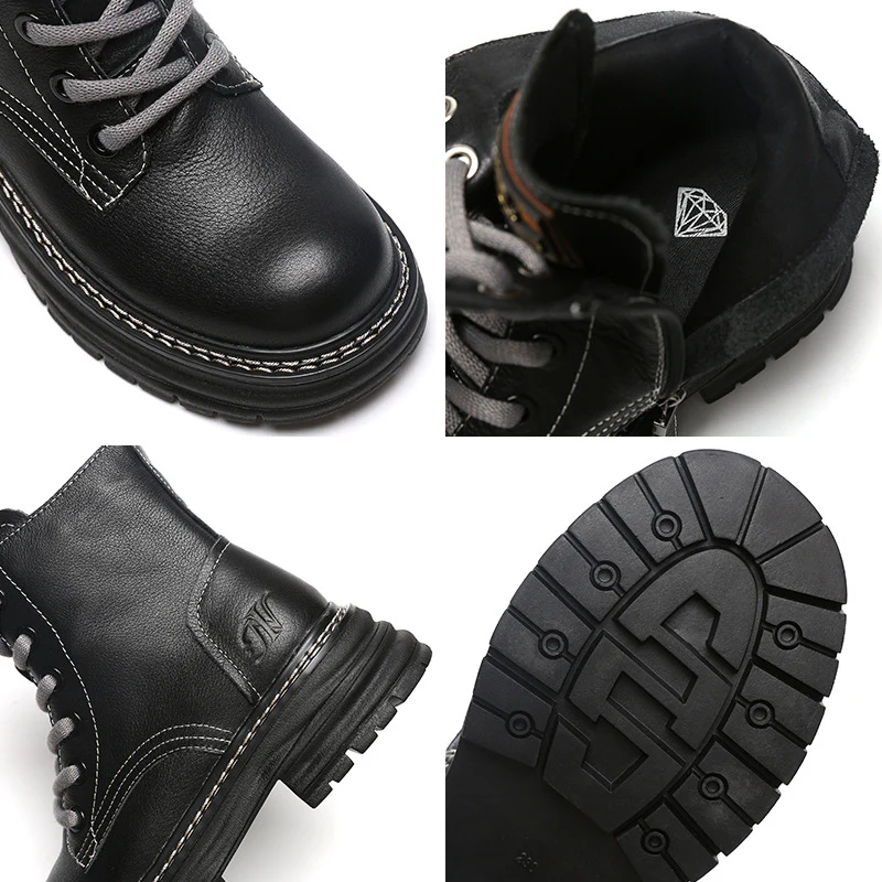 Damen Stiefeletten mit robustem Sohlenprofil und ergonomischer Passform Heidi Mode - Image 4