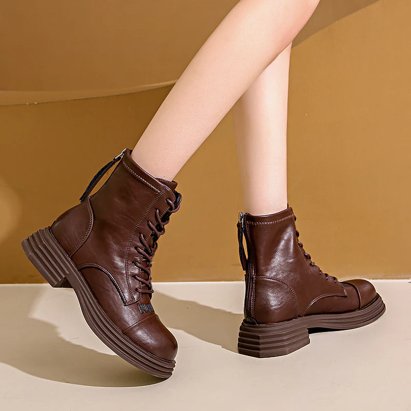 Damen Stiefeletten mit robuster Gummisohle und hohem Tragekomfort Heidi Mode - Image 4