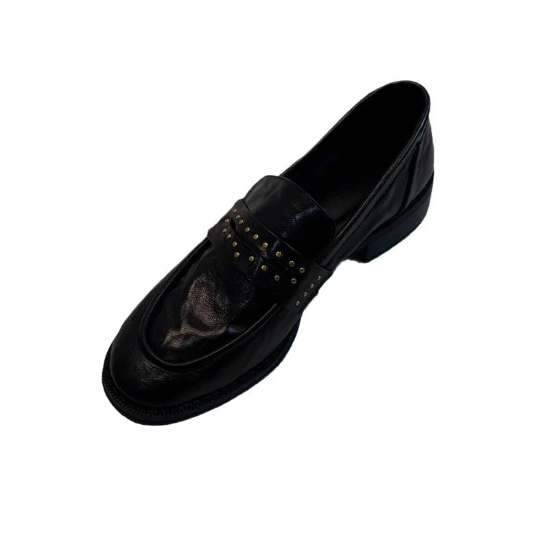 Damen stilvolle Mokassins mit eleganter Nietenverzierung Heidi Mode - Image 5