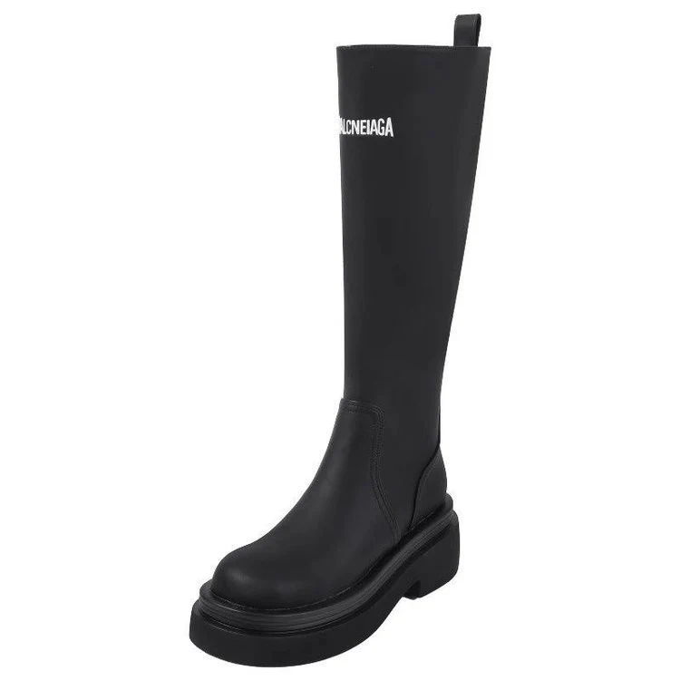 Damen Strapazierfähige und modische Stiefel mit hohem Schaft Heidi Mode - Image 4