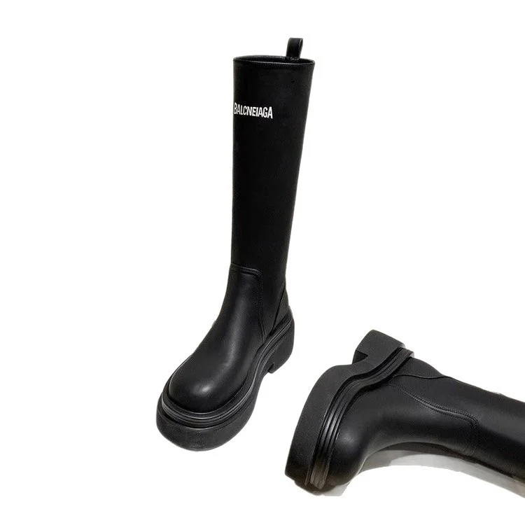 Damen Strapazierfähige und modische Stiefel mit hohem Schaft Heidi Mode - Image 5