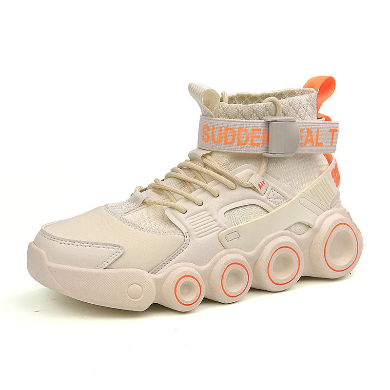 Damen Streetwear High-Top Sneakers mit innovativem Riemensystem Heidi Mode - Image 5