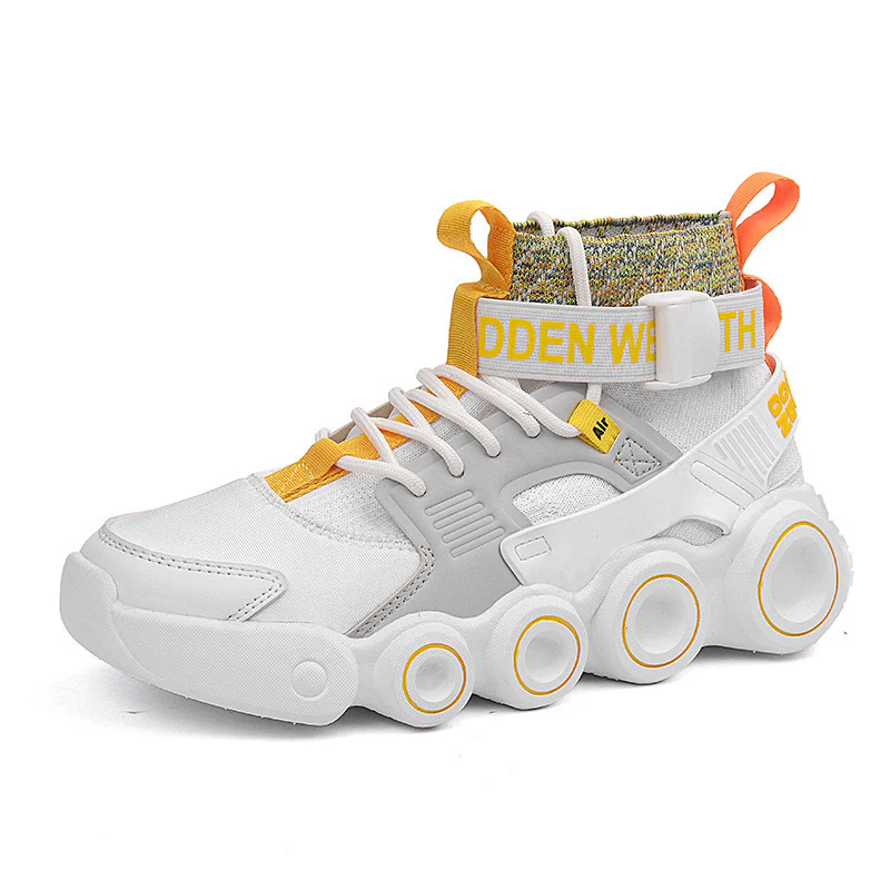Damen Streetwear High-Top Sneakers mit innovativem Riemensystem Heidi Mode - Image 6