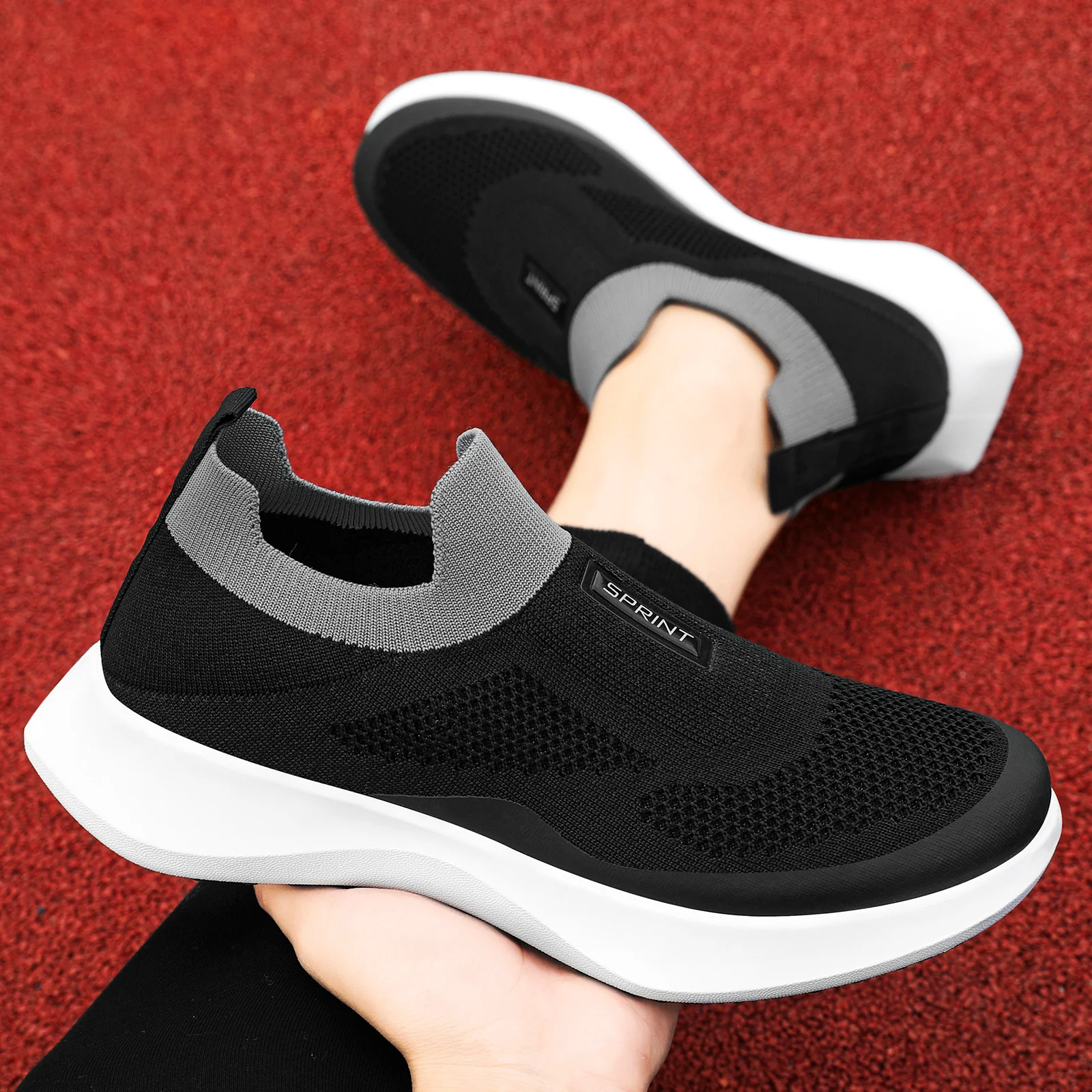Damen Stretchige Slip-On Sneakers Heidi Mode - Image 4