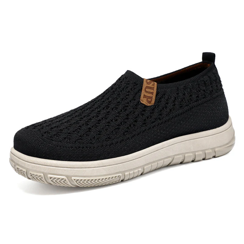 Damen Strick Slip-On Schuhe mit elastischem Obermaterial Heidi Mode - Image 8