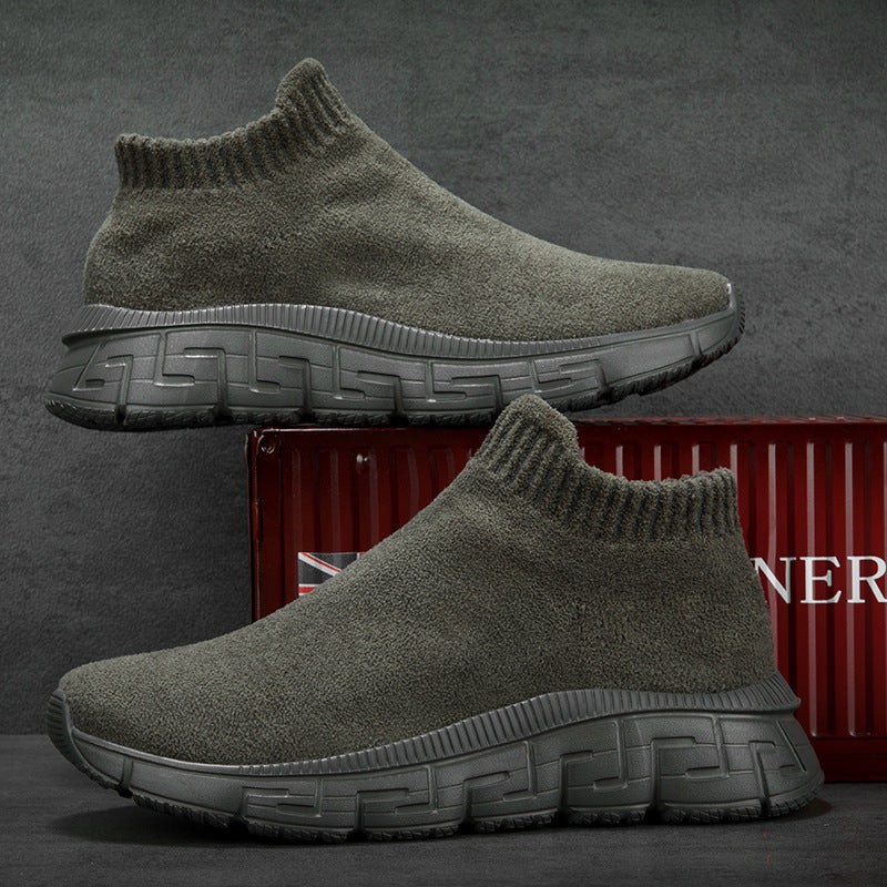 Damen Strick-Sneaker mit elastischem Knöchelabschluss Heidi Mode - Image 2