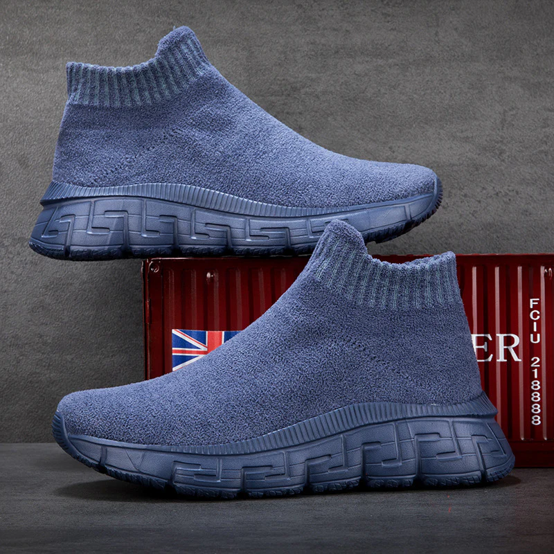 Damen Strick-Sneaker mit elastischem Knöchelabschluss Heidi Mode - Image 4
