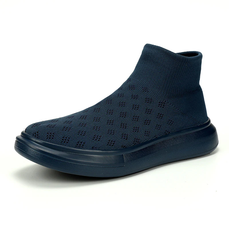 Damen Strick-Sneaker mit flexiblem Knöchelabschluss und atmungsaktiver Sohle Heidi Mode - Image 3