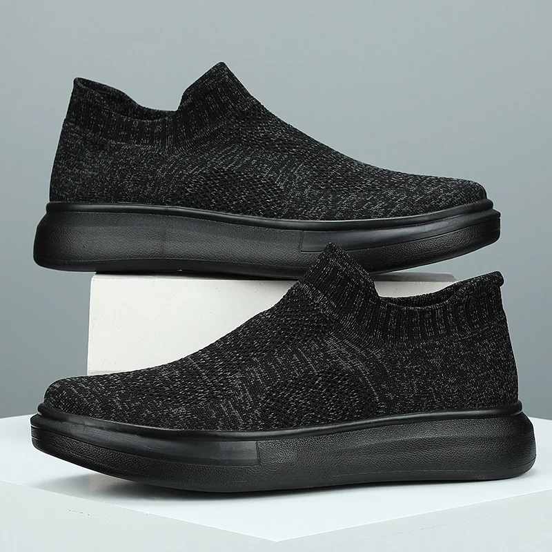 Damen Strick-Sneaker mit hoher Flexibilität und rutschfestem Profil Heidi Mode - Image 2