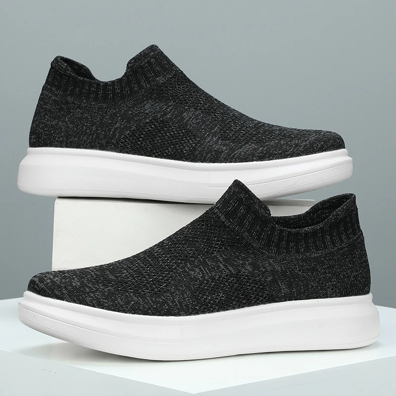 Damen Strick-Sneaker mit hoher Flexibilität und rutschfestem Profil Heidi Mode - Image 3