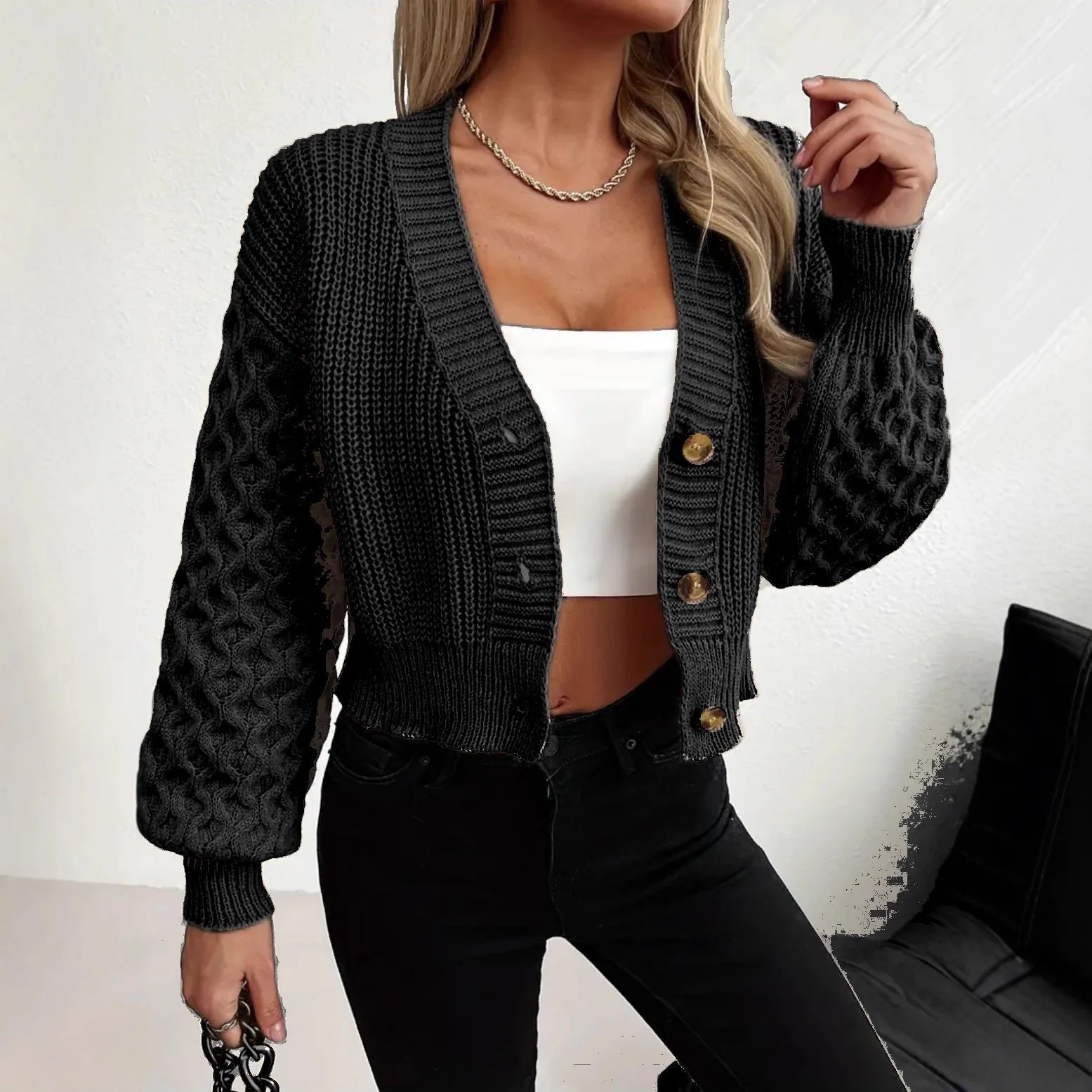 Damen Strickjacke Heidi-Mode - Image 4