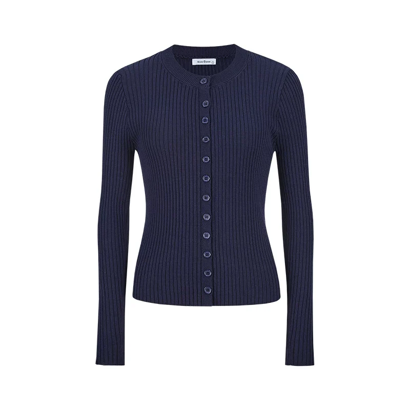 Damen Strickjacke mit Knöpfen und modisches Camisole Set - Image 5