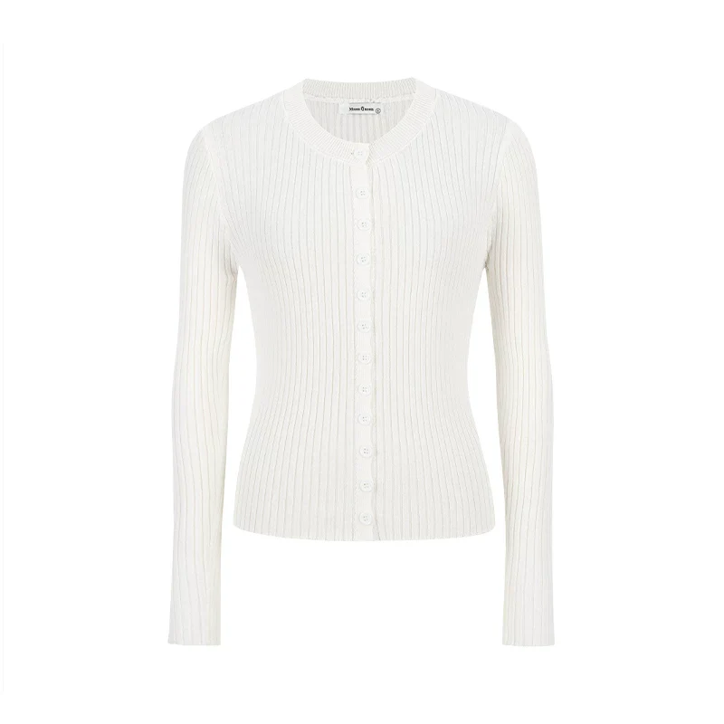 Damen Strickjacke mit Knöpfen und modisches Camisole Set - Image 6