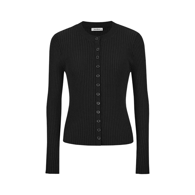 Damen Strickjacke mit Knöpfen und modisches Camisole Set - Image 7