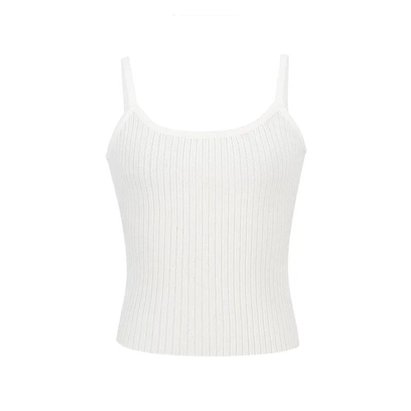 Damen Strickjacke mit Knöpfen und modisches Camisole Set - Image 8