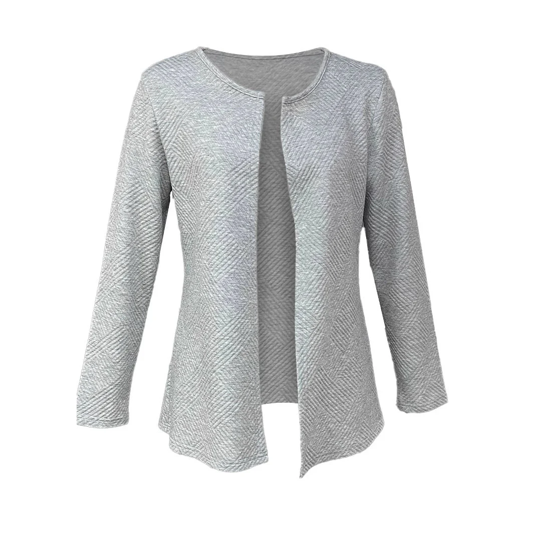 Damen Strickjacke mit Schlanker Passform – Minimalistischer & Eleganter Pendlerstil Heidi-Mode - Image 10