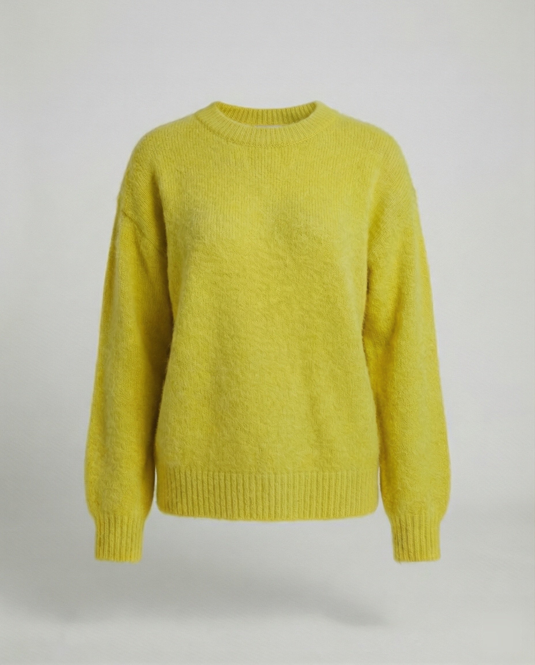Damen Strickpullover aus weichem Kaninchenhaar-Mix Oversize - Image 13