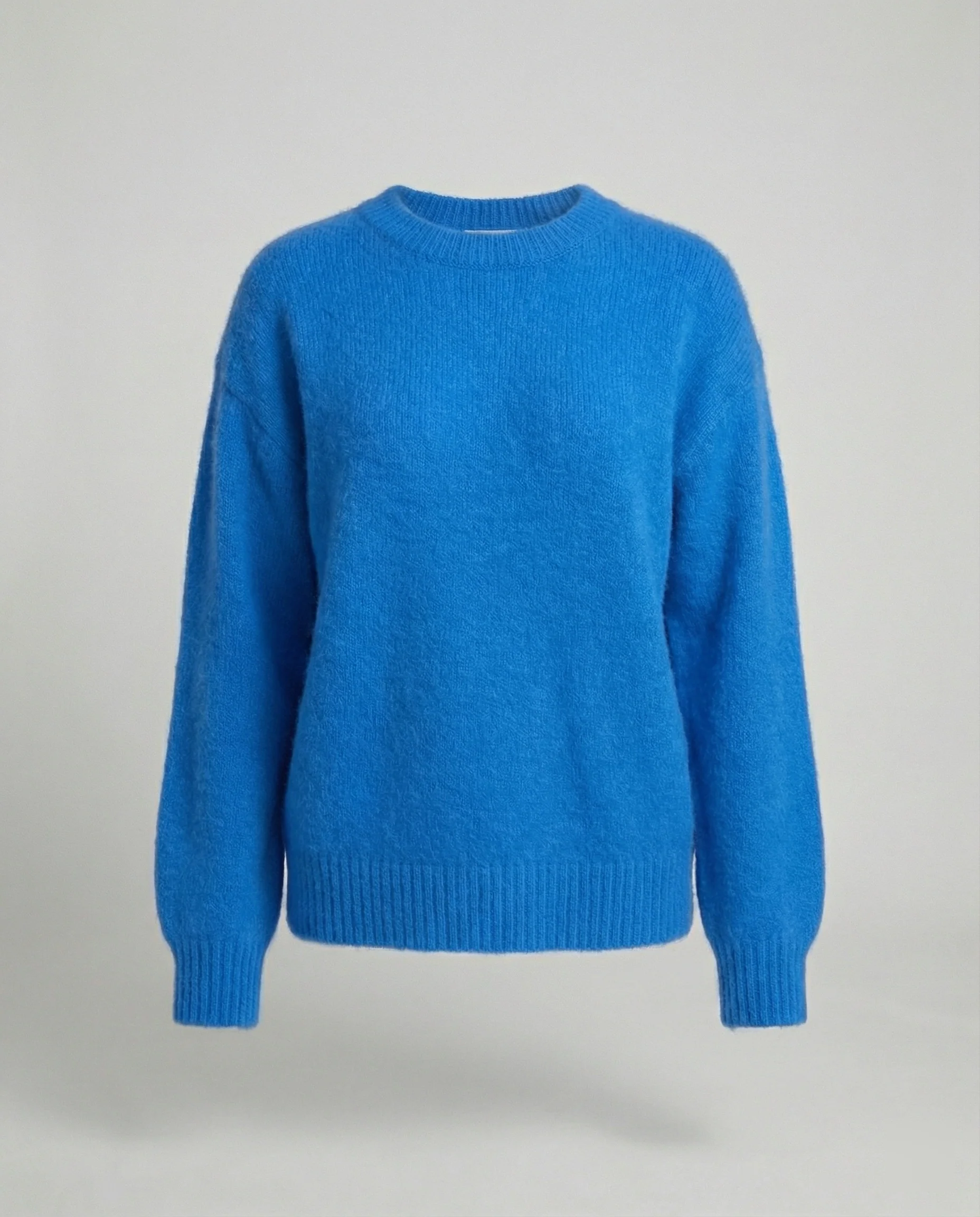 Damen Strickpullover aus weichem Kaninchenhaar-Mix Oversize - Image 5