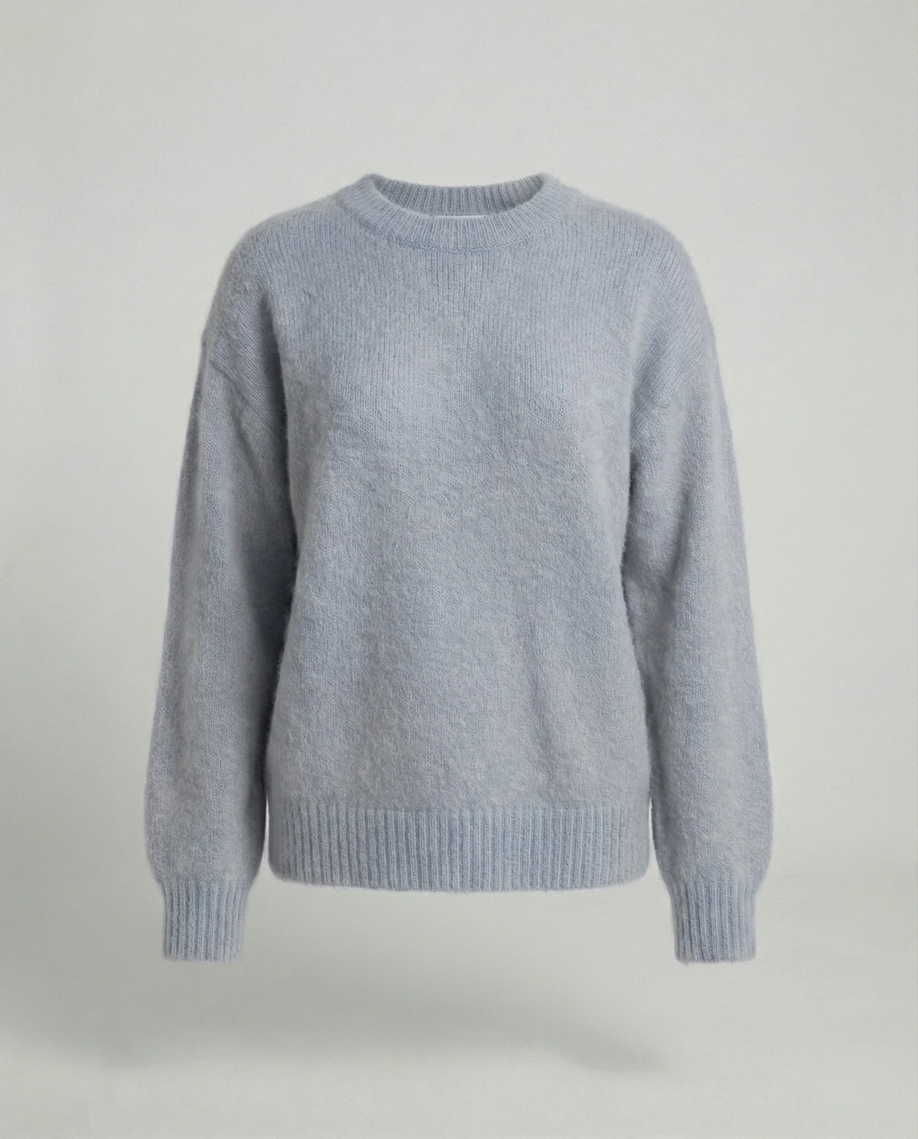 Damen Strickpullover aus weichem Kaninchenhaar-Mix Oversize - Image 9