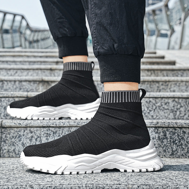 Damen Stricksneaker mit rutschfestem Profil und elastischem Kragen Heidi Mode - Image 3