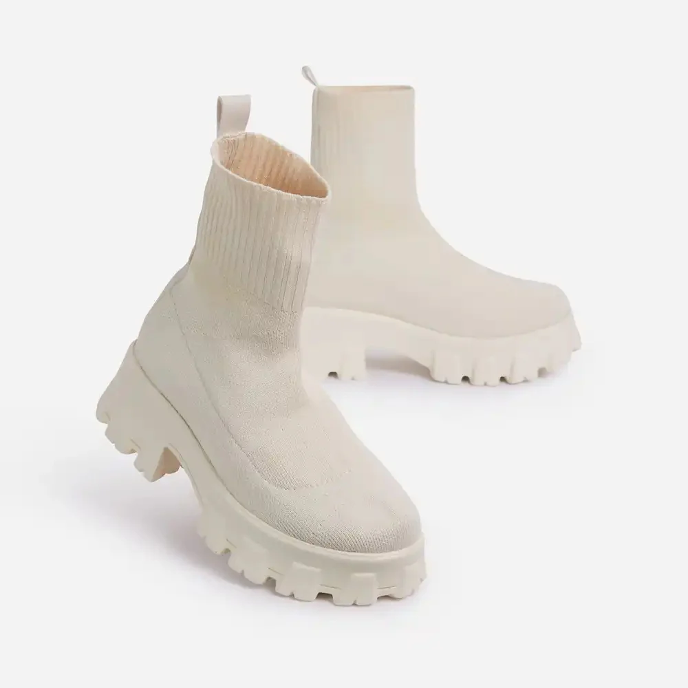 Damen Strumpfstiefel mit dämpfender Sohle und elastischem Knöchelbereich Heidi Mode - Image 10