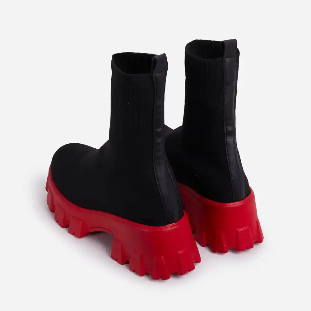 Damen Strumpfstiefel mit dämpfender Sohle und elastischem Knöchelbereich Heidi Mode - Image 7
