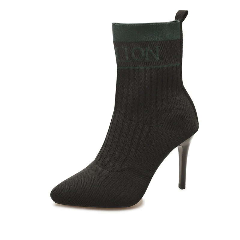 Damen Strumpfstiefel mit elegantem Design und hohem Absatz Heidi Mode - Image 6