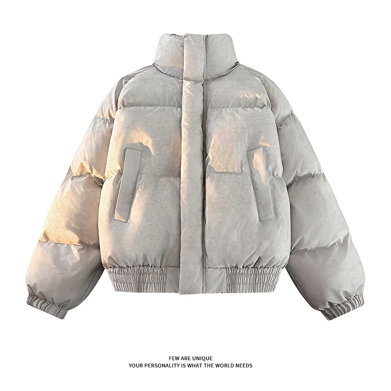 Damen Stylische Daunenjacke mit hoher Kragen und elastischen Ärmelabschlüssen Heidi-Mode - Image 2