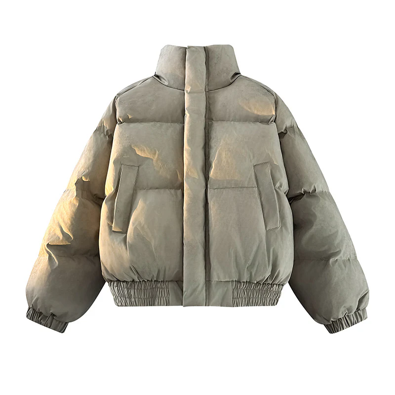 Damen Stylische Daunenjacke mit hoher Kragen und elastischen Ärmelabschlüssen Heidi-Mode - Image 9