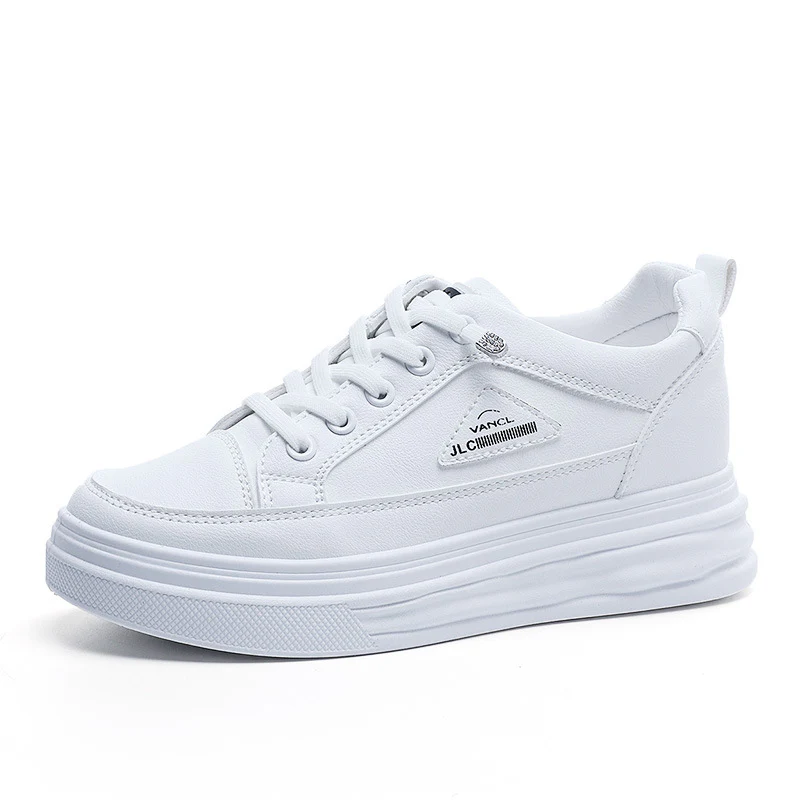 Damen stylische Plateau-Sneaker mit atmungsaktivem Obermaterial und rutschfester Sohle Heidi Mode - Image 5