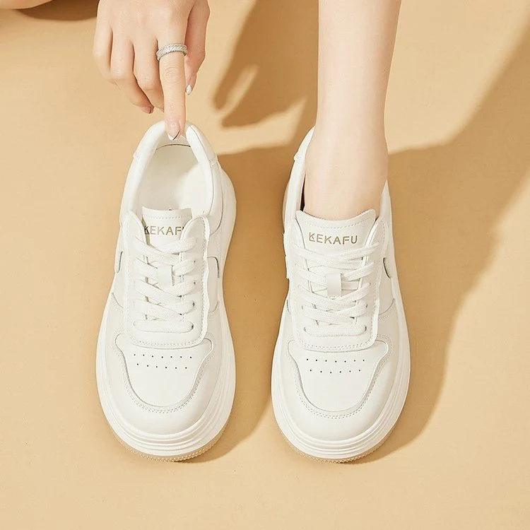 Damen Stylische Plateau-Sneaker mit gepolsterter Sohle und sportlichem Design Heidi Mode - Image 4