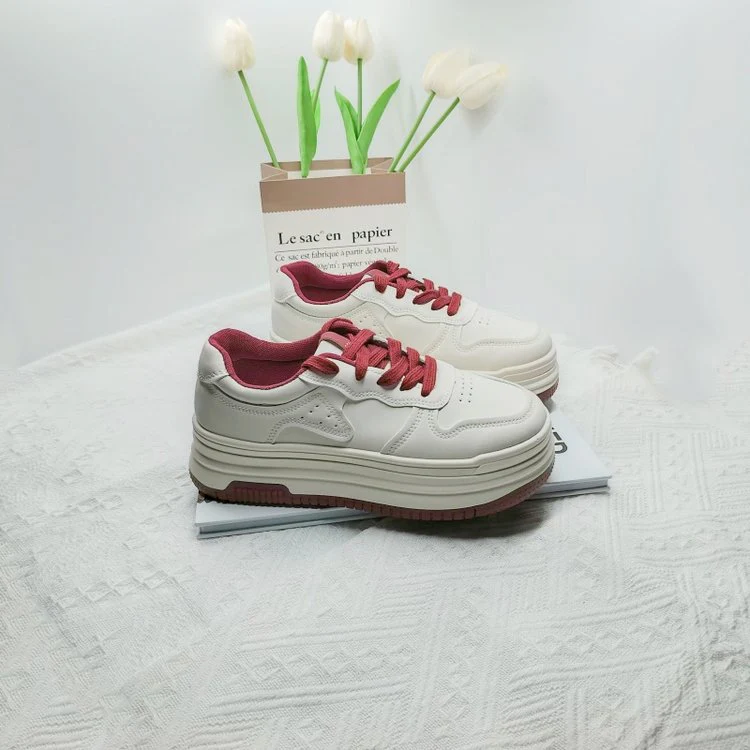 Damen Stylische Plateau-Sneaker mit gepolsterter Sohle und sportlichem Design Heidi Mode - Image 5