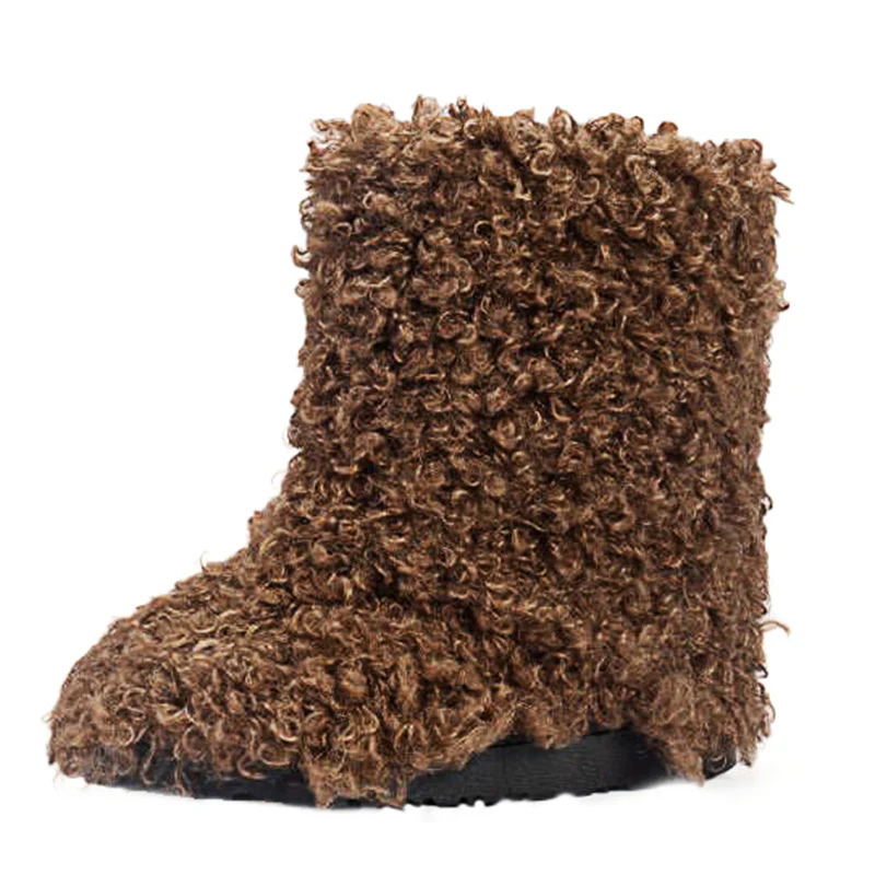 Damen stylische und komfortable Kuschel-Stiefel Heidi Mode - Image 5