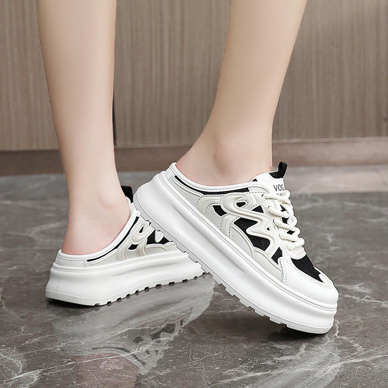 Damen Stylish Slip-On Sneakers mit ergonomischer Sohle und atmungsaktiven Einsätzen Heidi Mode - Image 3