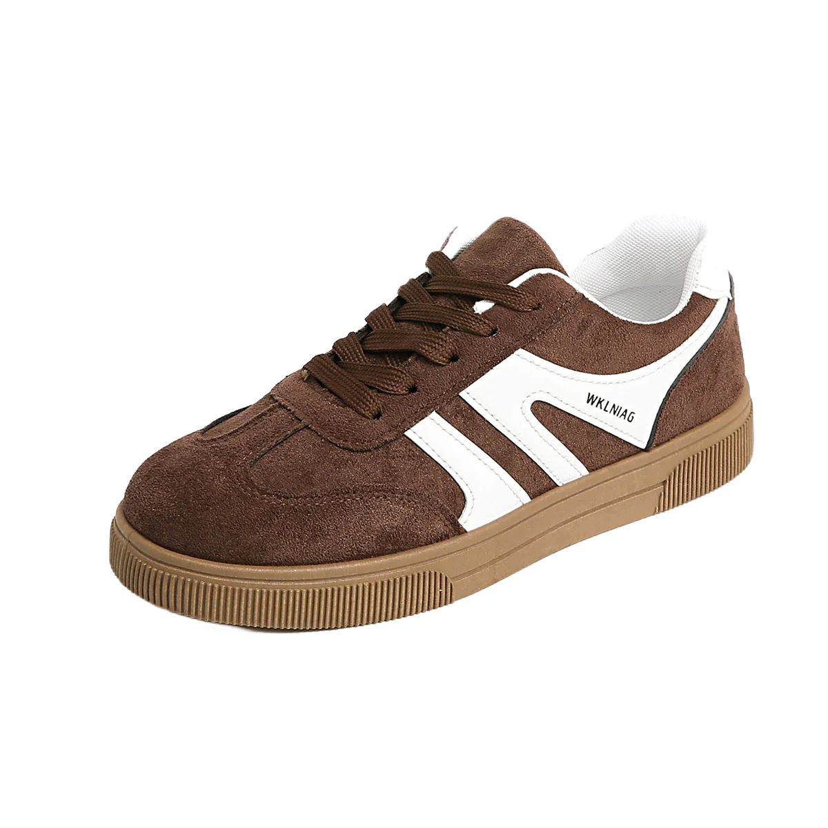 Damen Suede Sneakers im sportlich-modernen Design mit rutschfester Sohle Heidi Mode - Image 5