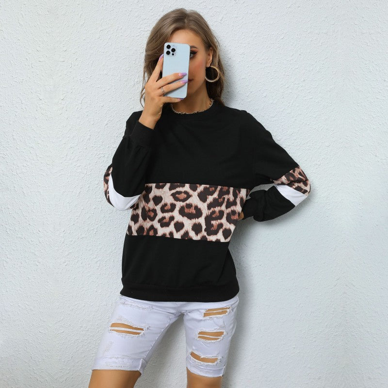 Damen Sweatshirt mit Modernem Tiermuster und Lässigem Schnitt Heidi-Mode - Image 6