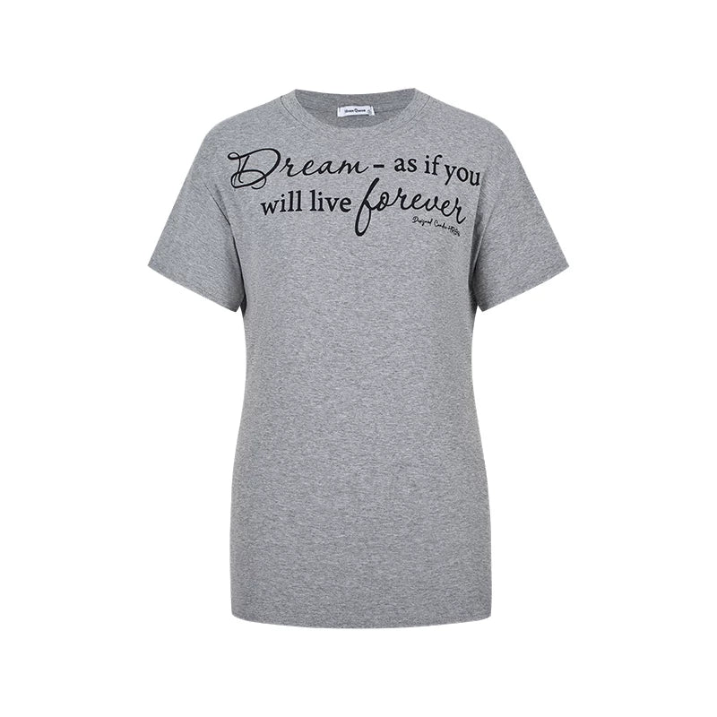Damen T-Shirt Slim Fit Print Top Sommer - Image 5