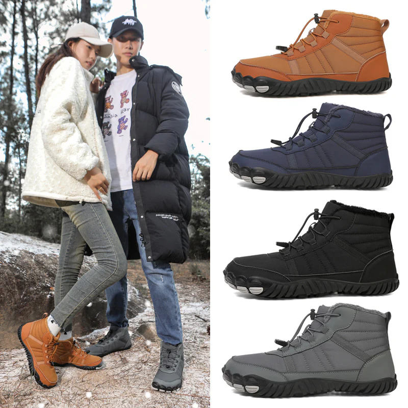Damen Thermo Winterstiefel mit rutschfester Sohle und warmem Innenfutter Heidi Mode