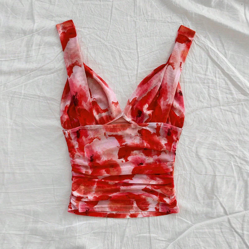 Damen Top mit Verändertem V-Ausschnitt und Raffiniertem Drapierungseffekt Heidi-Mode - Image 2